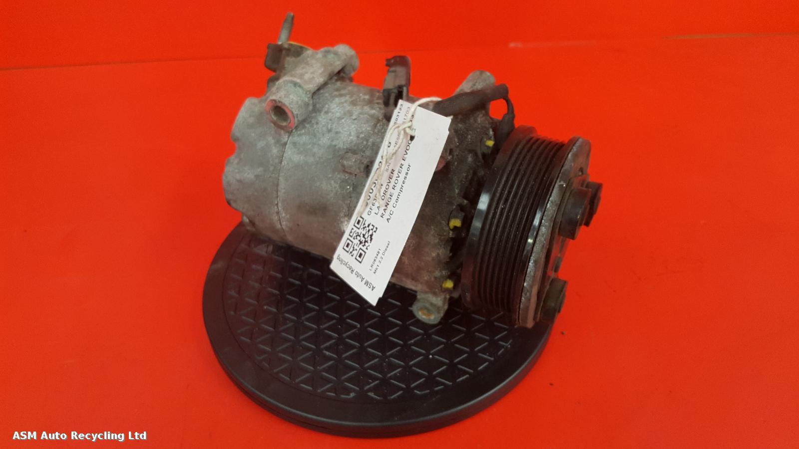 View Auto part Compressor Land Rover Range Rover Evoque 2013