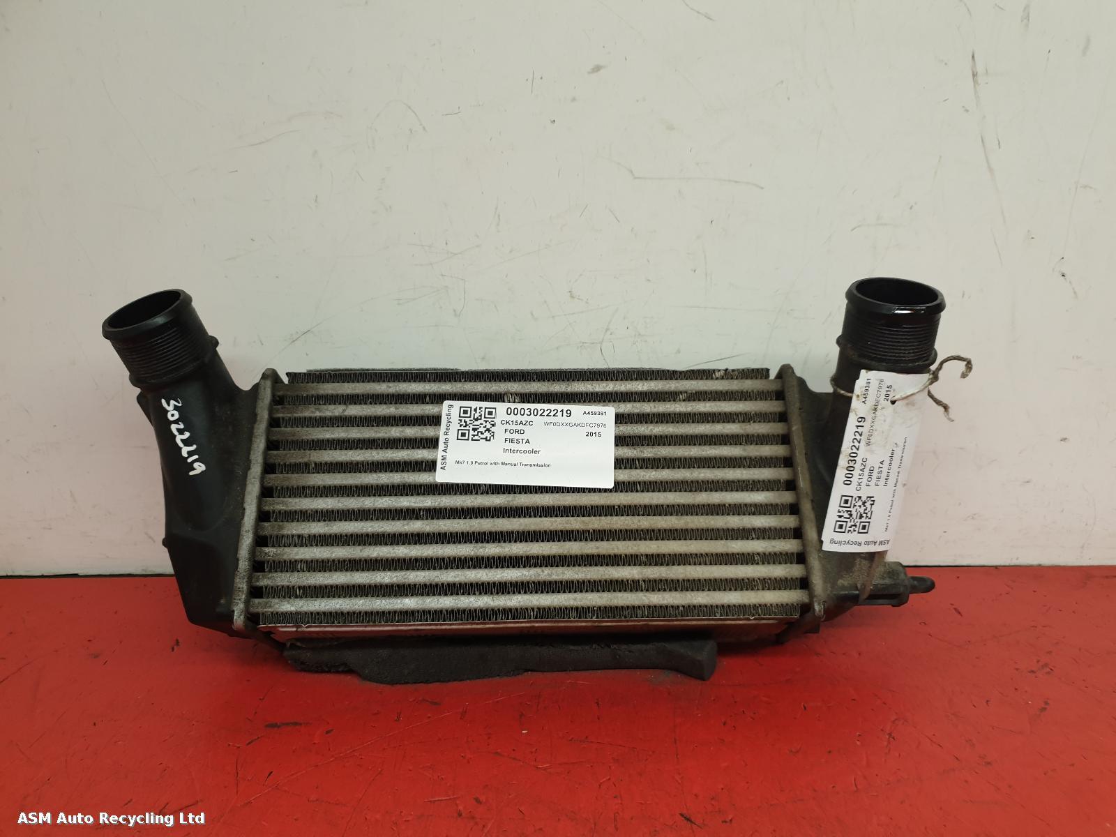 View Auto part Intercooler Ford Fiesta 2015