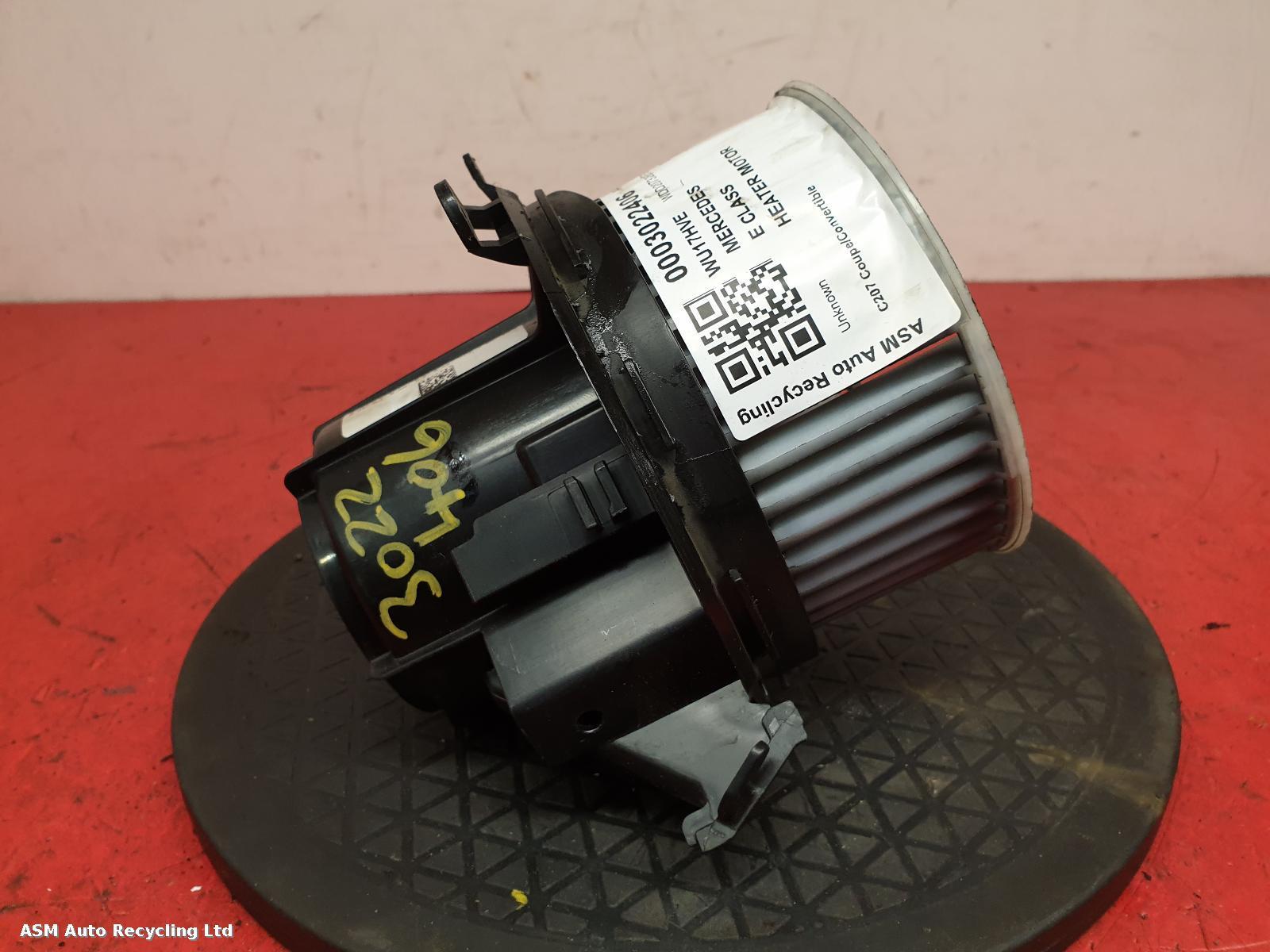 View Auto part Heater Motor/Assembly Mercedes E Class 2017