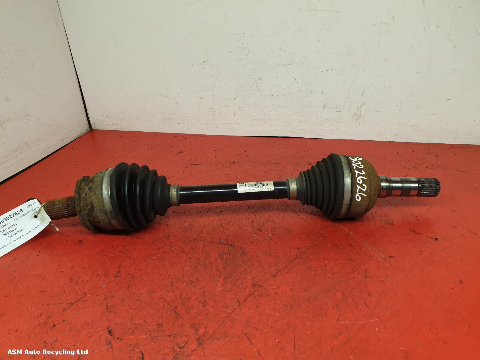 View Auto part Left Driveshaft Vauxhall Insignia 2012