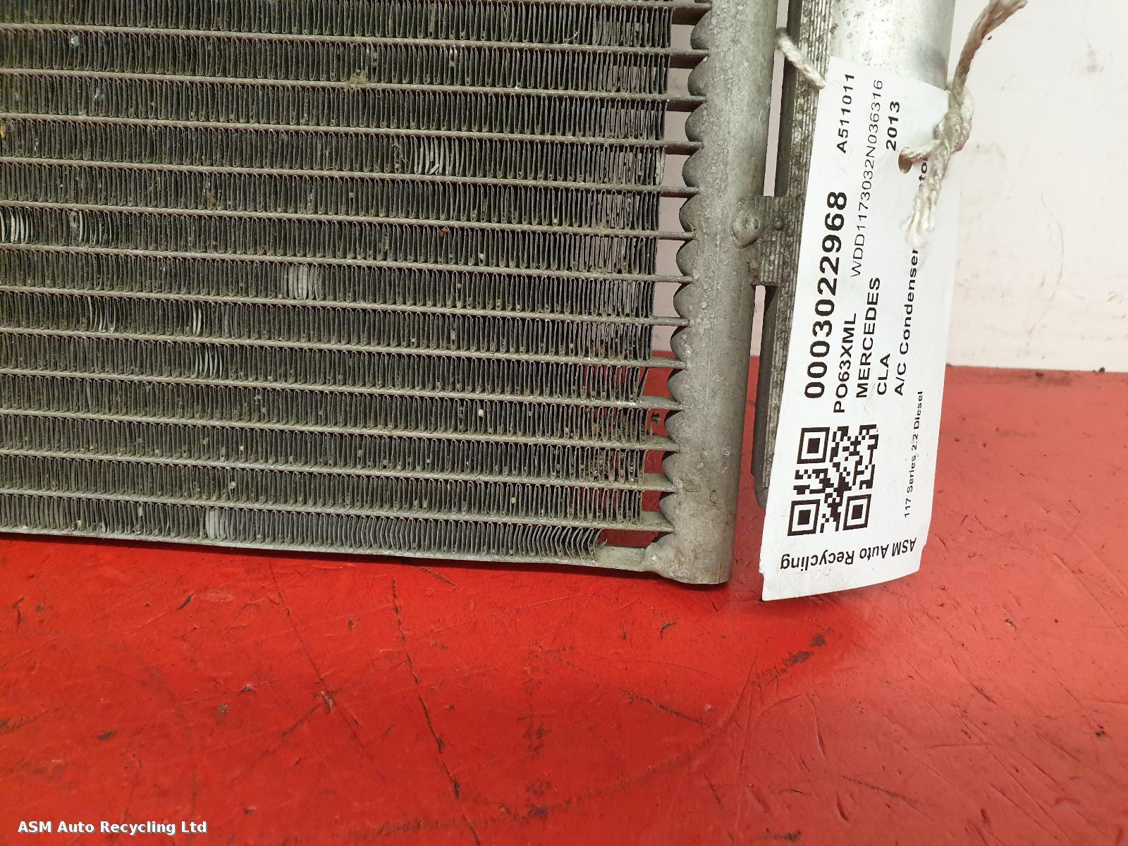 View Auto part Condenser Mercedes Cla 2013
