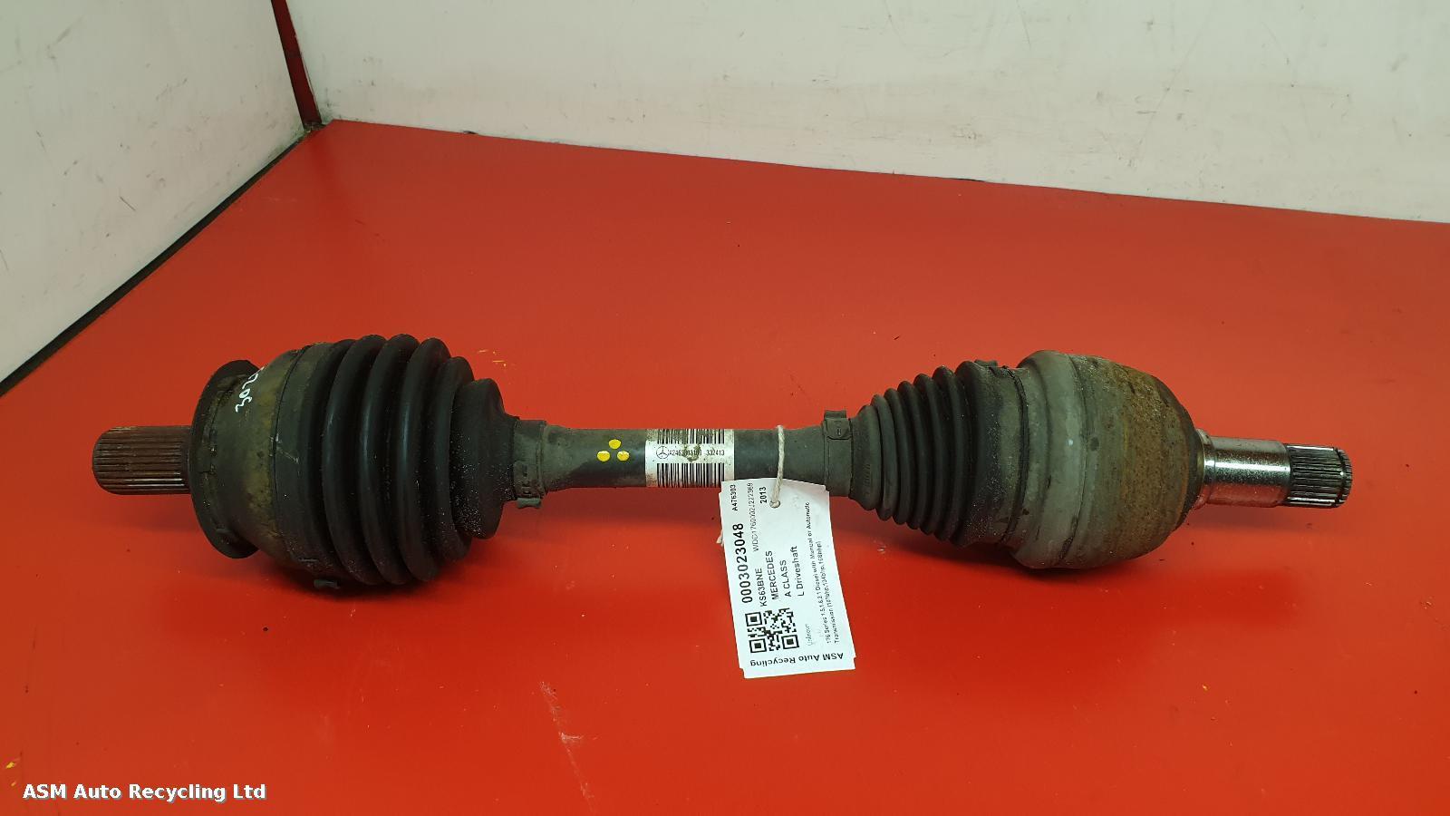 View Auto part Left Driveshaft Mercedes A Class 2013