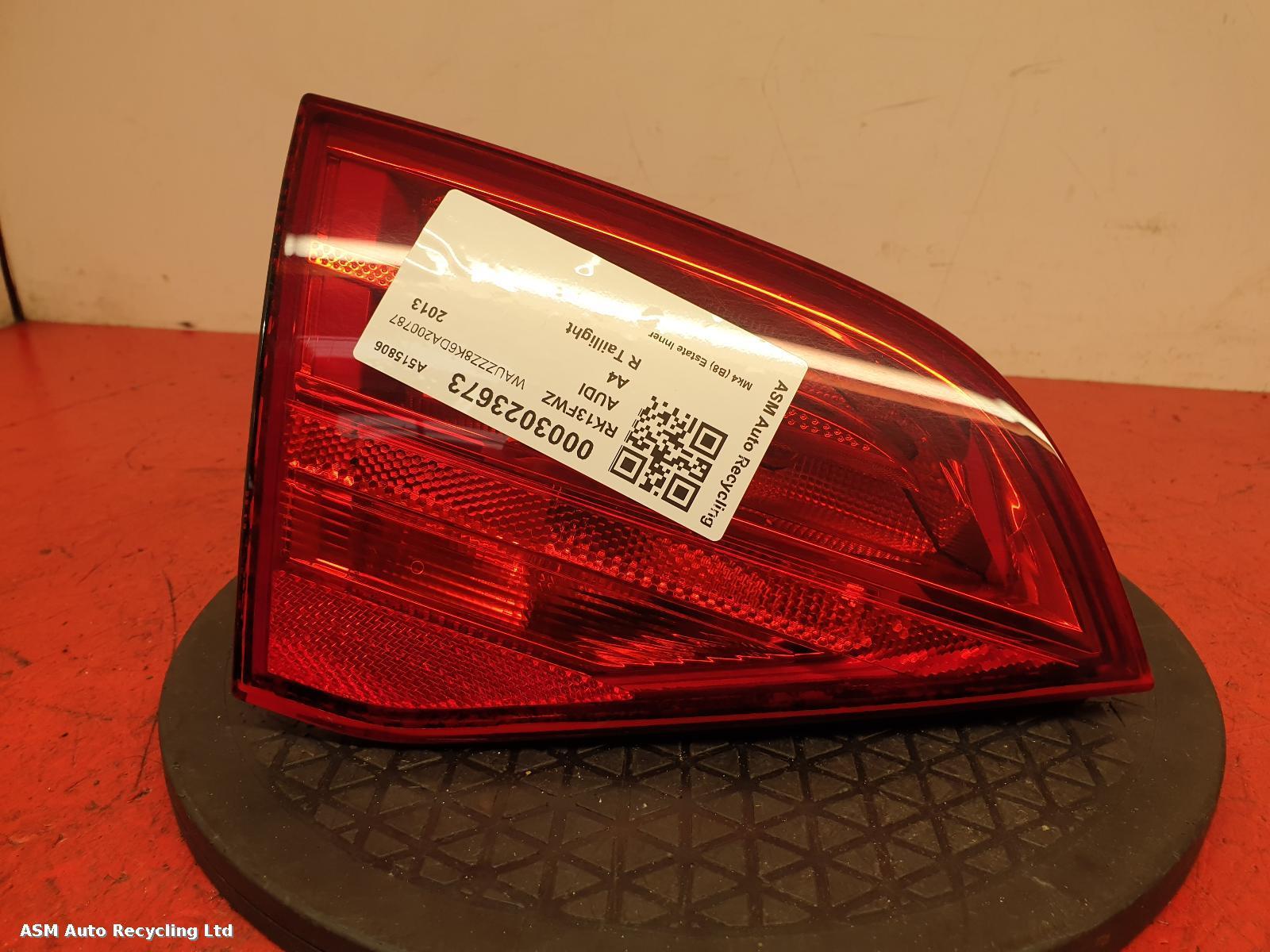 View Auto part L Taillight Audi A4 2013