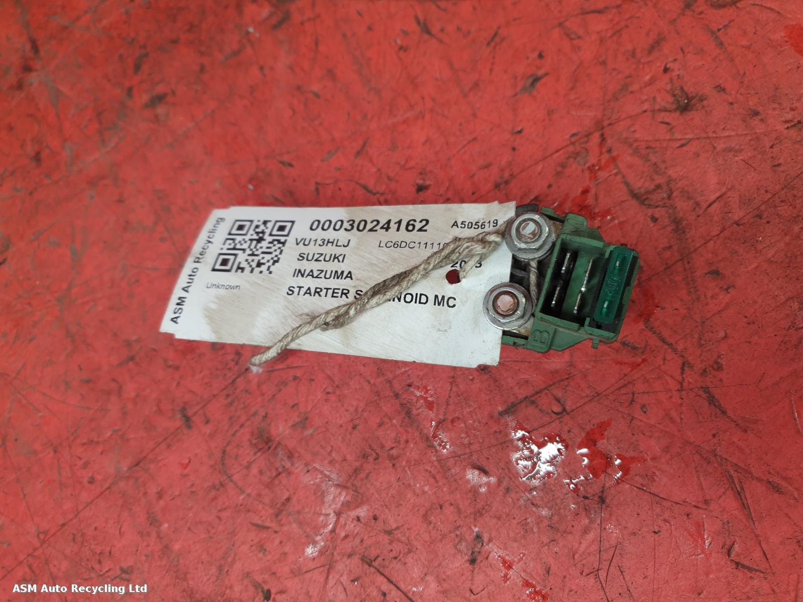 View Auto part Starter Solenoid Suzuki Inazuma 2013