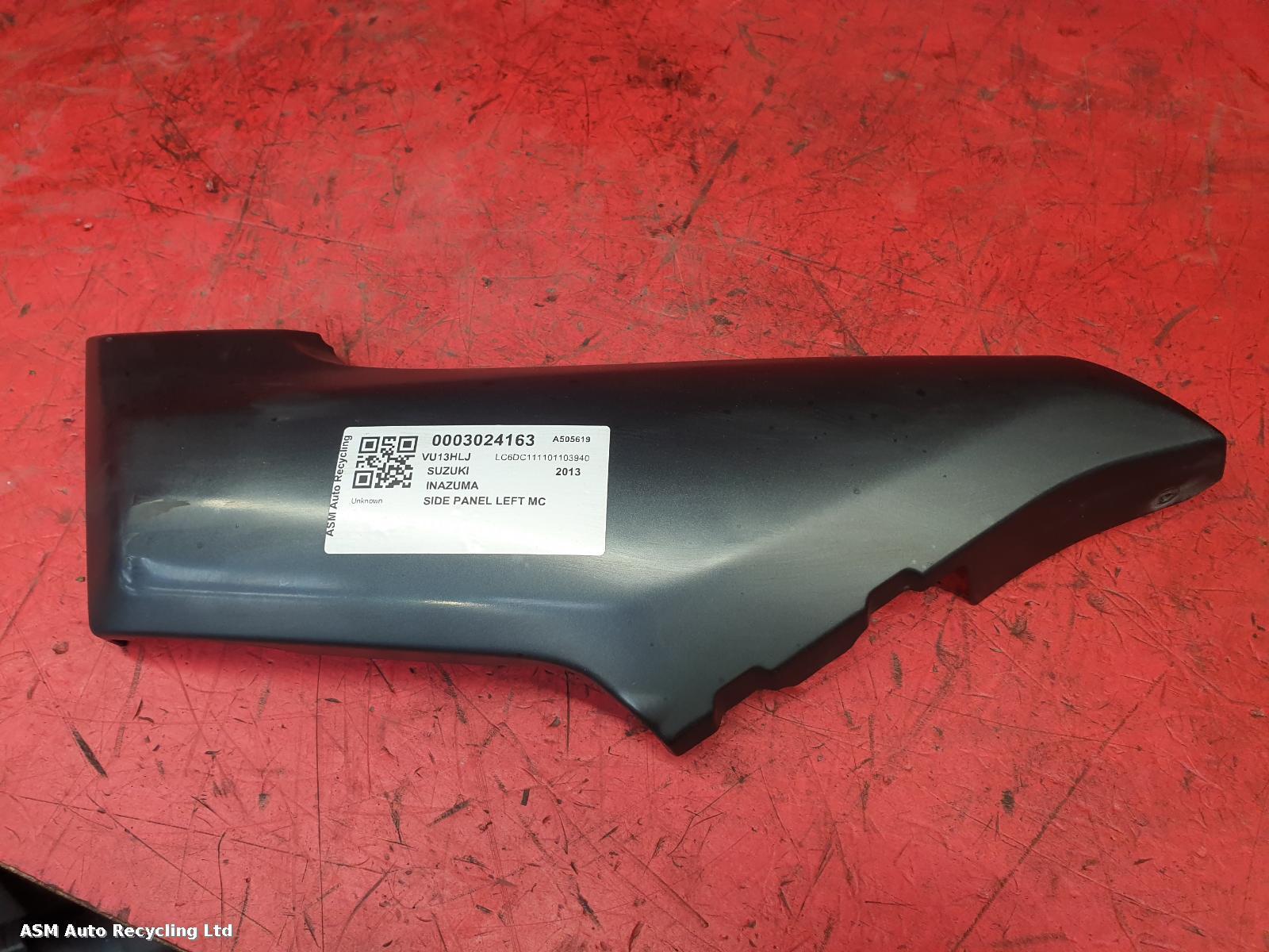 View Auto part Side Panel Left Suzuki Inazuma 2013