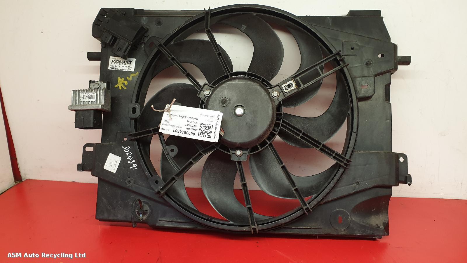 View Auto part Engine Cooling Motor Renault Captur 2015