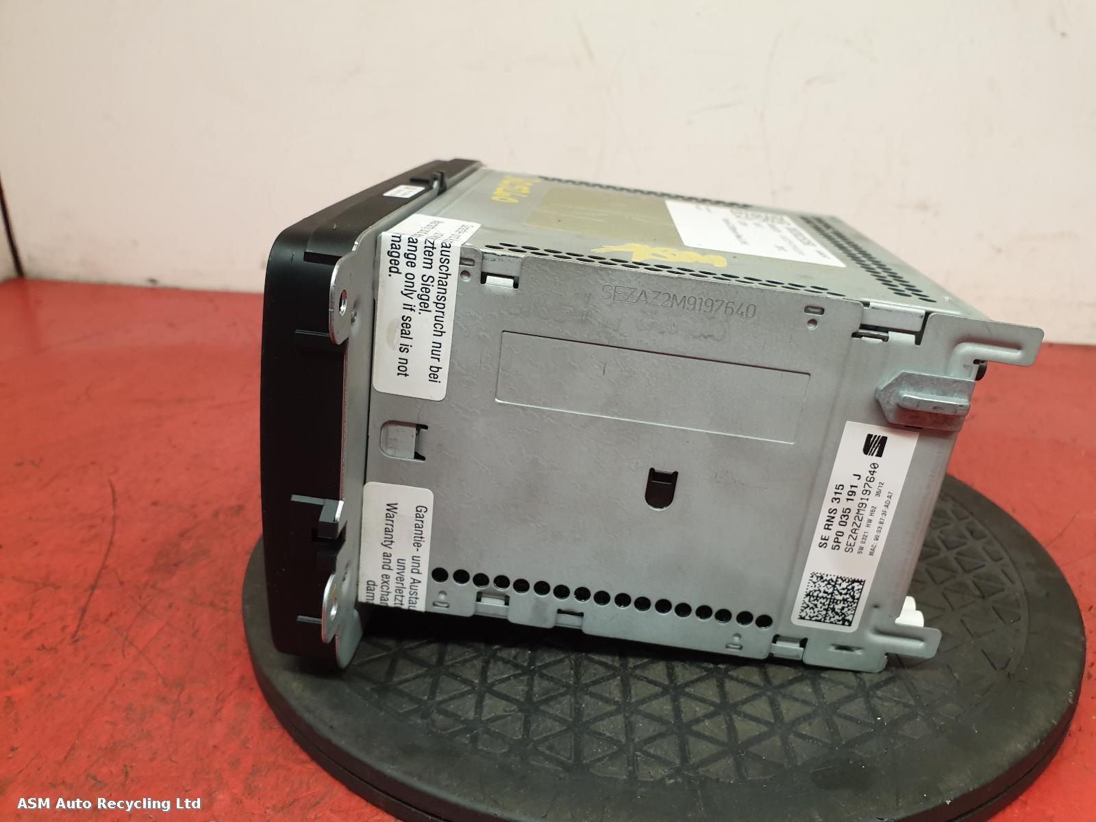 View Auto part Sat Nav Unit Seat Leon 2012
