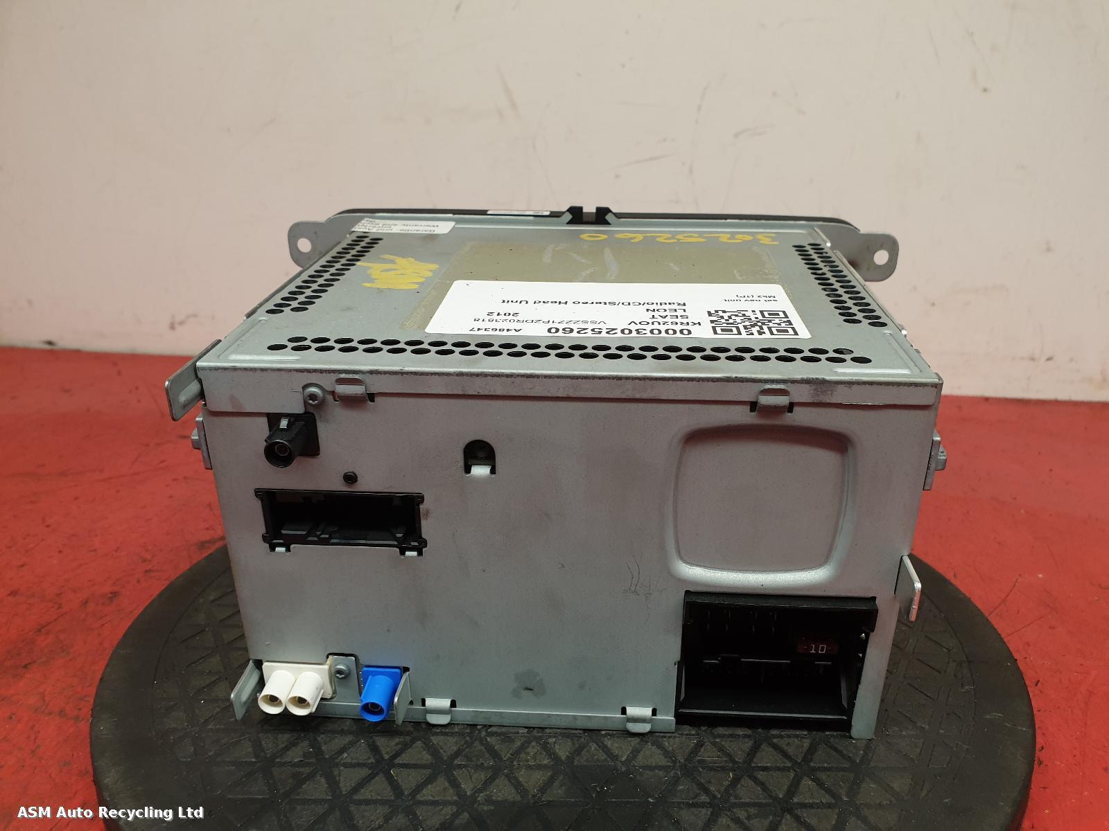 View Auto part Sat Nav Unit Seat Leon 2012