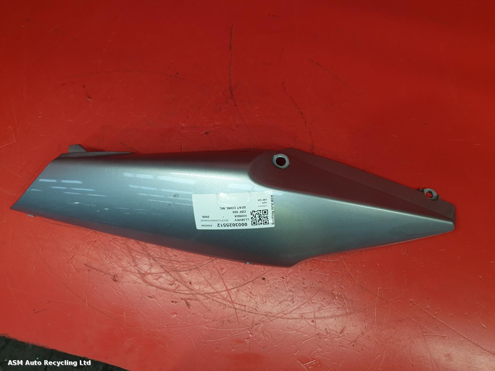 View Auto part Seat Cowl Honda Cbf 500 2008