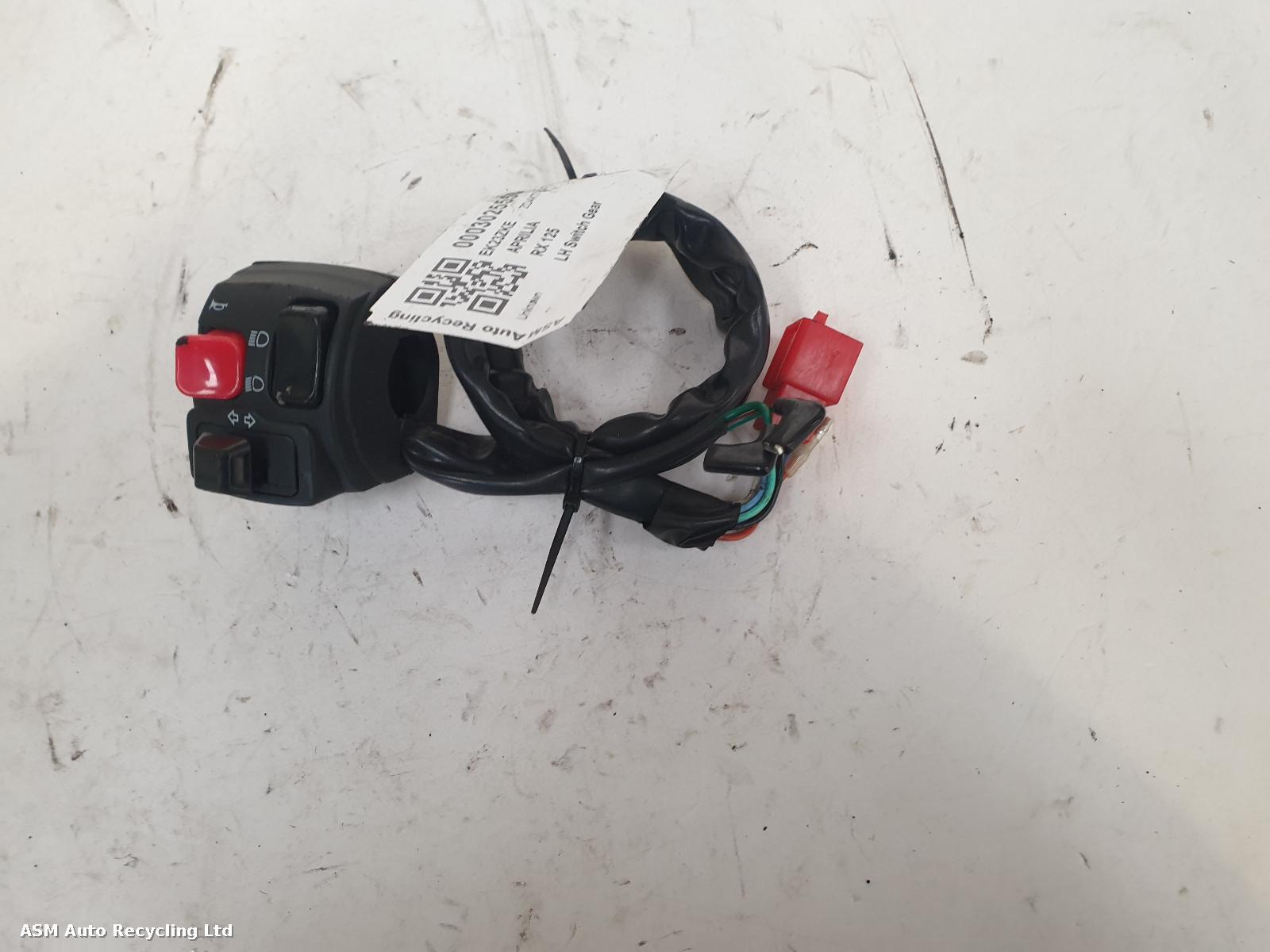 View Auto part LH Switch Gear Aprilia Rx 125 2023