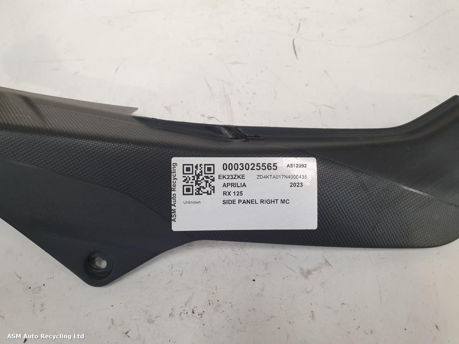 View Auto part Side Panel Right Aprilia Rx 125 2023