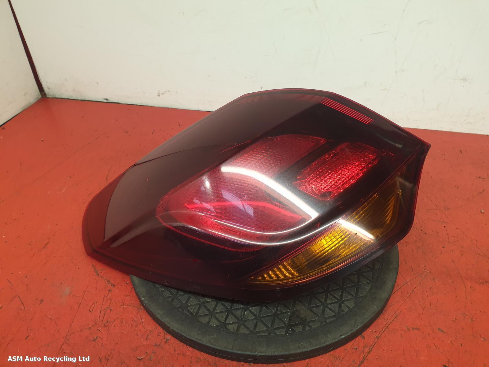 View Auto part L Taillight Vauxhall Astra 2012