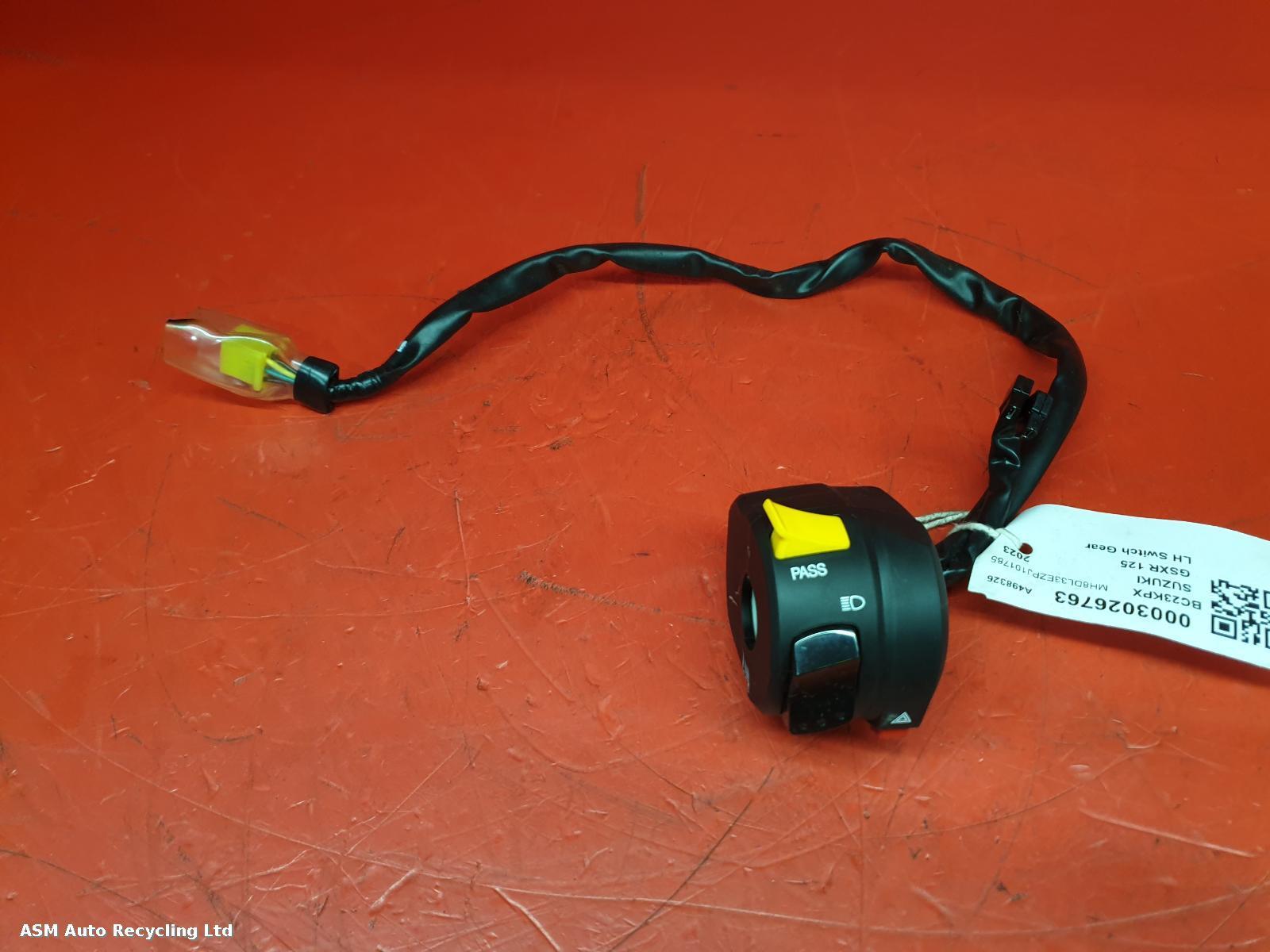 View Auto part LH Switch Gear Suzuki Gsxr 125 2023