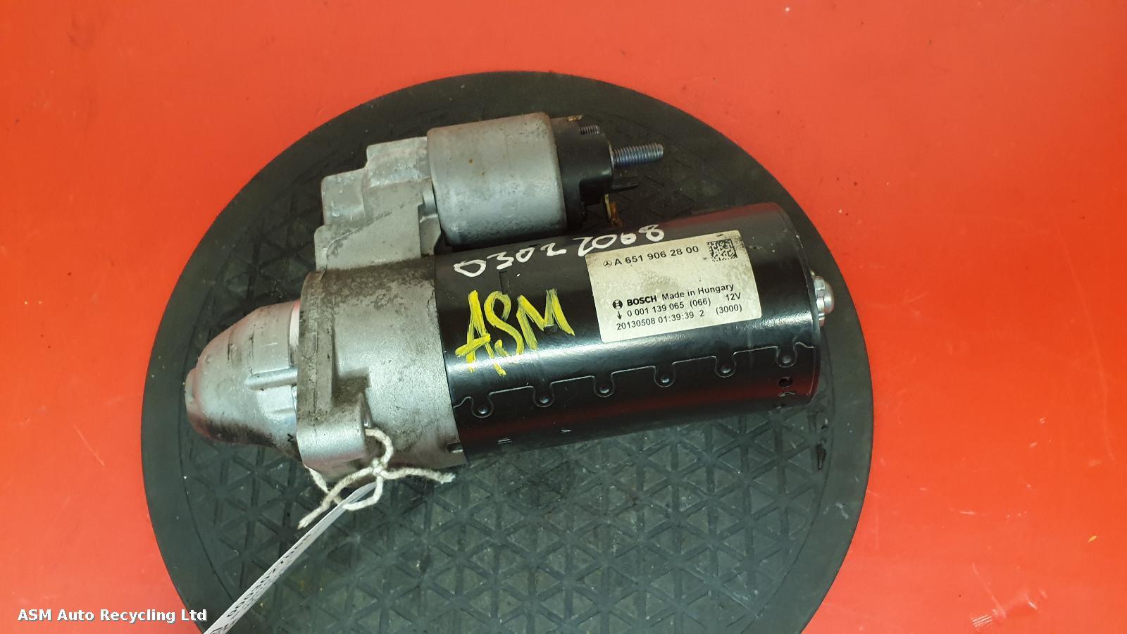View Auto part Starter Motor Mercedes M Class 2013