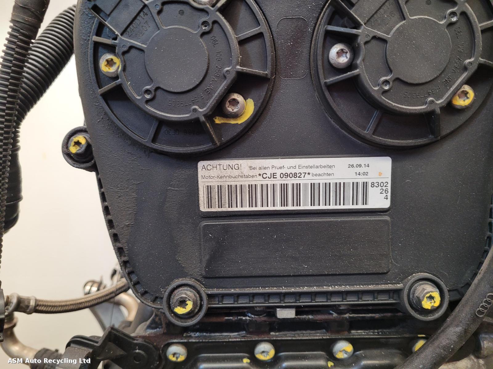 View Auto part Engine Audi A4 2014