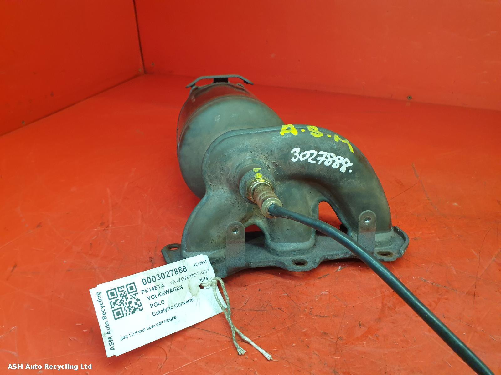 View Auto part Catalytic Converter Volkswagen Polo 2014