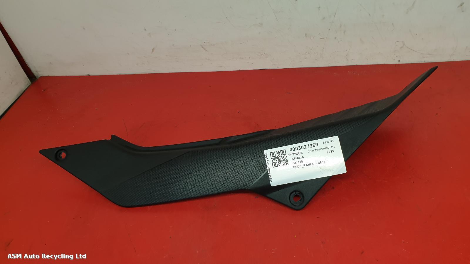 View Auto part Side Panel Left Aprilia Sx 125 2023