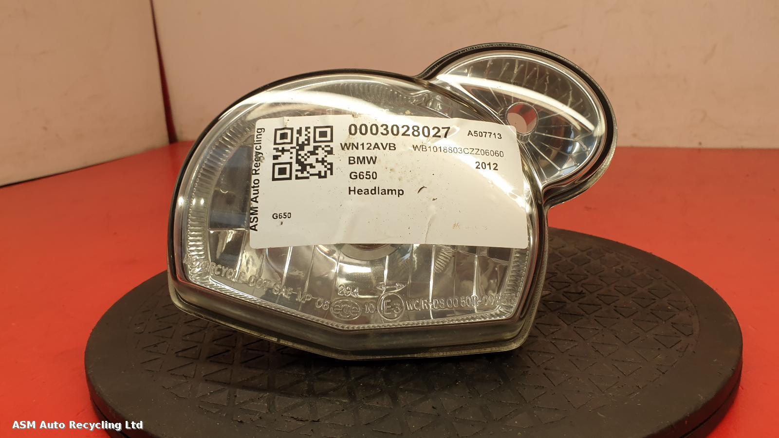 View Auto part Headlamp Bmw G650 2012