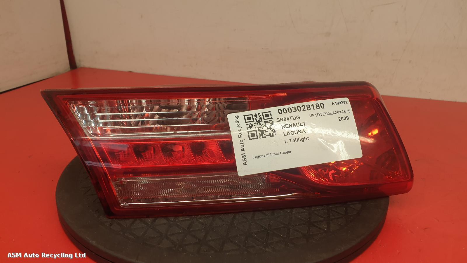 View Auto part L Taillight Renault Laguna 2009