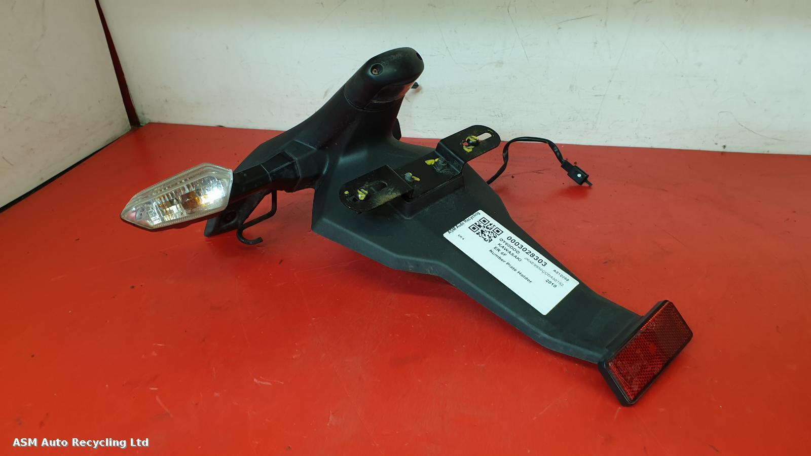 View Auto part Number Plate Holder Kawasaki Er 6f 2010