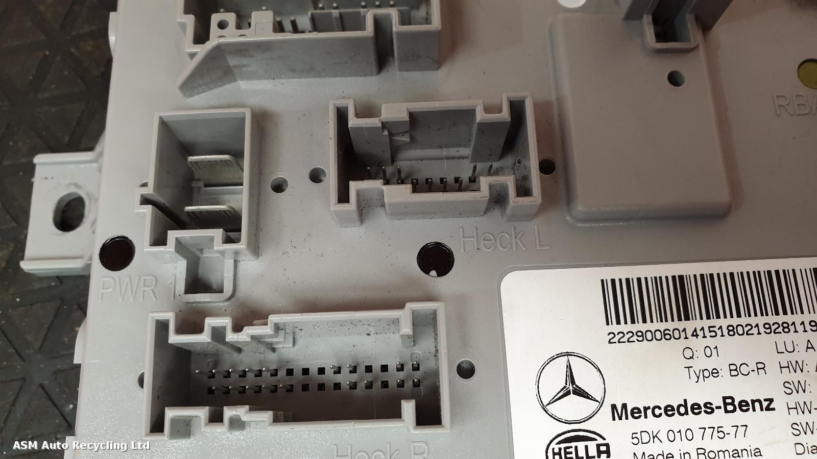 View Auto part ECU Mercedes C Class 2018