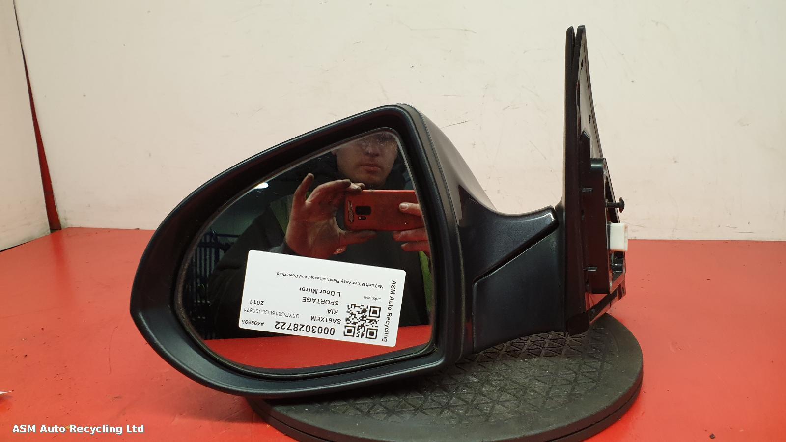 View Auto part L Door Mirror Kia Sportage 2011