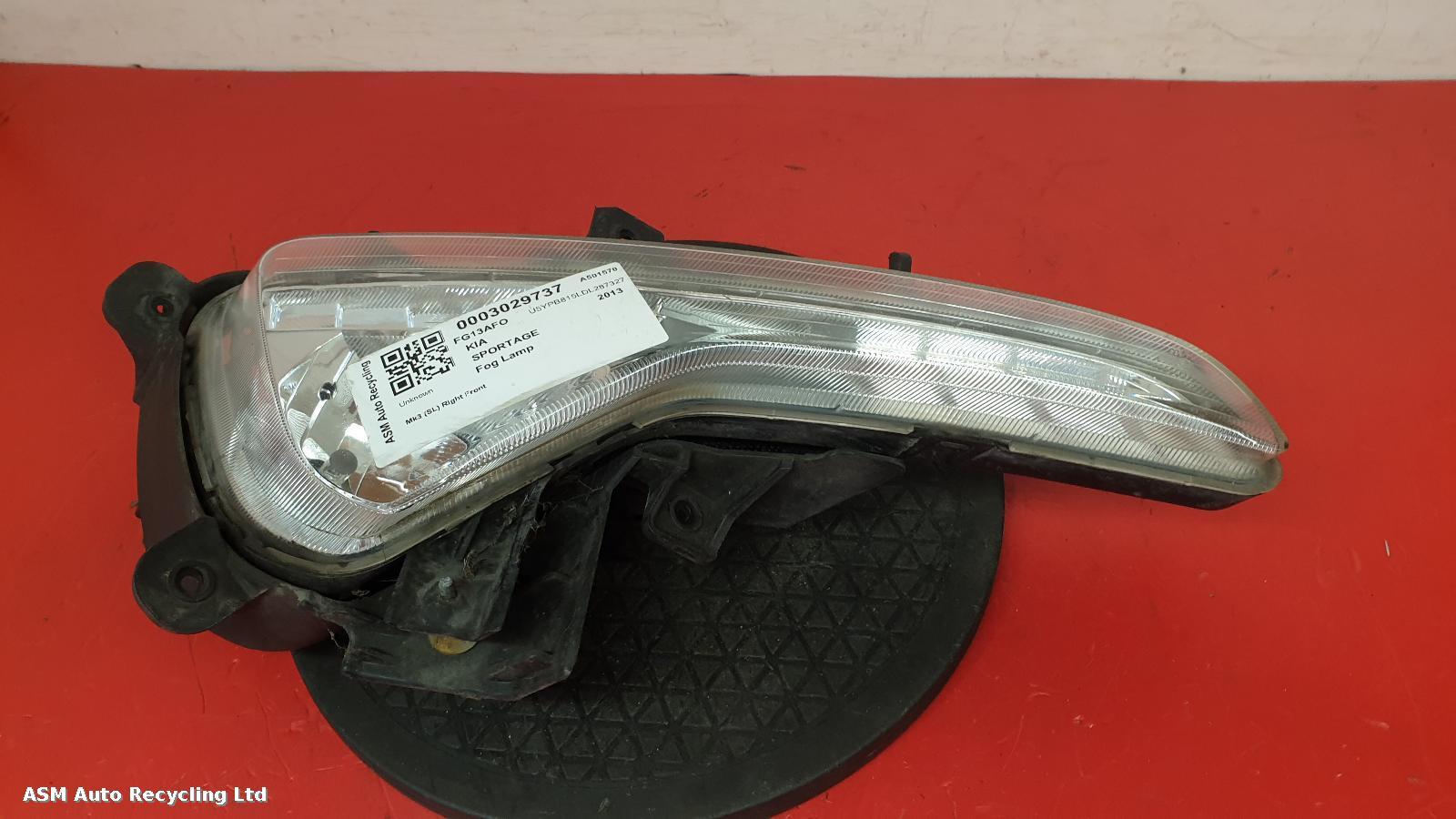 View Auto part Fog Lamp Kia Sportage 2013