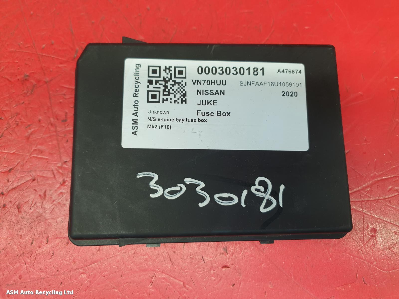 View Auto part Fuse Box Nissan Juke 2020