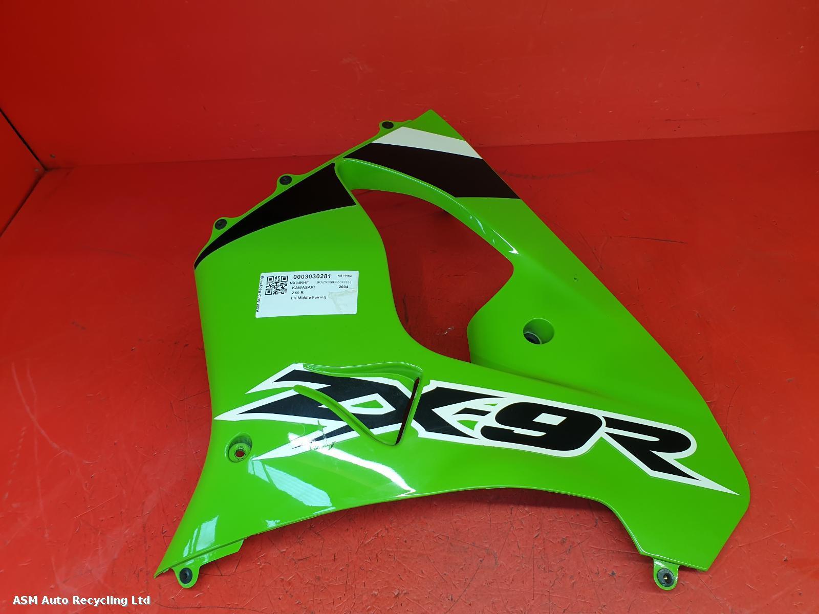 View Auto part LH Middle Fairing Kawasaki Zx9 R 2004