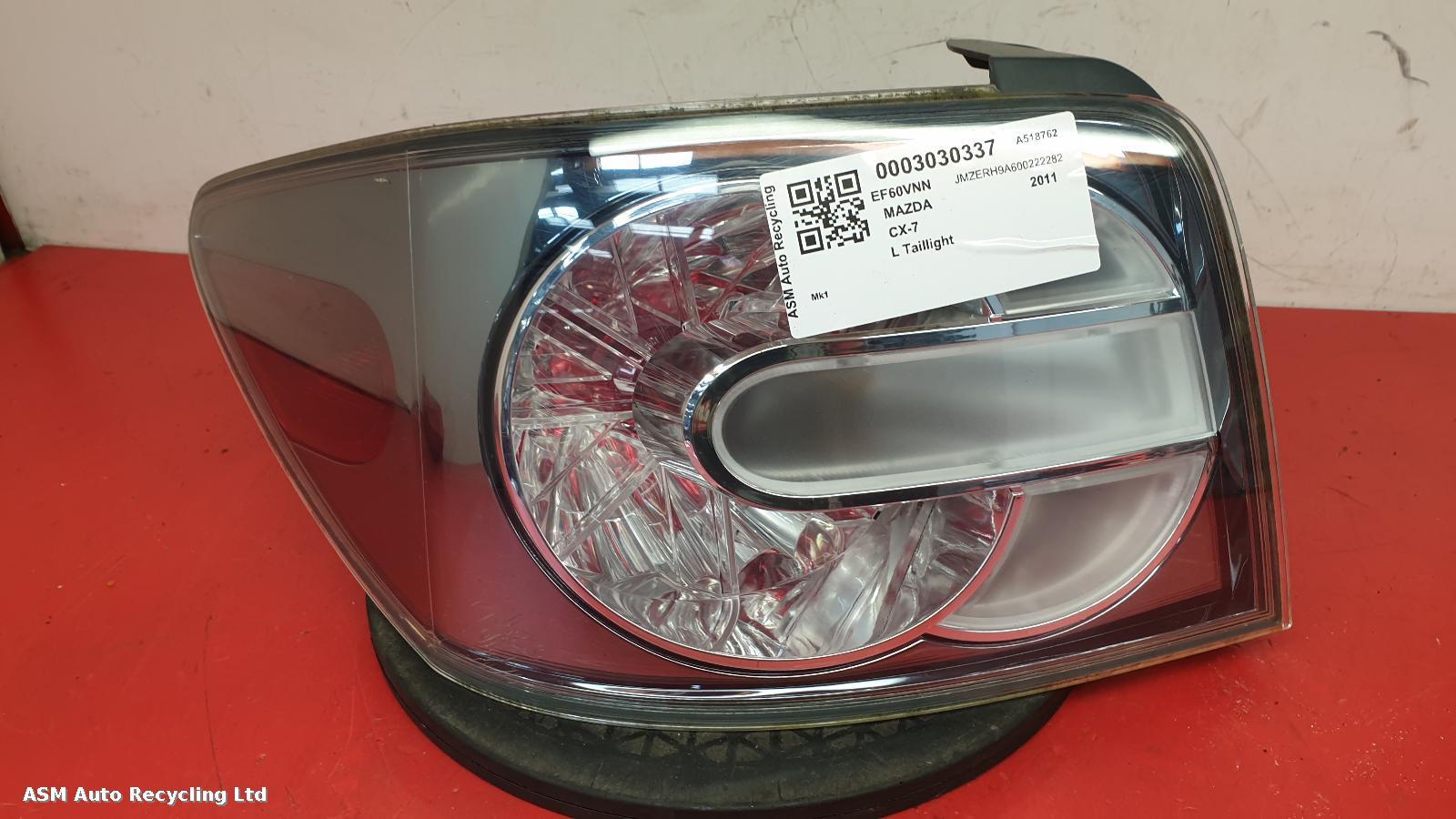 View Auto part L Taillight Mazda Cx-7 2011