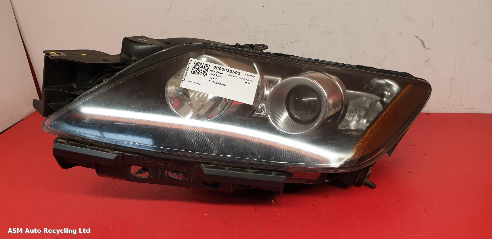 View Auto part L Headlamp Mazda Cx-7 2011