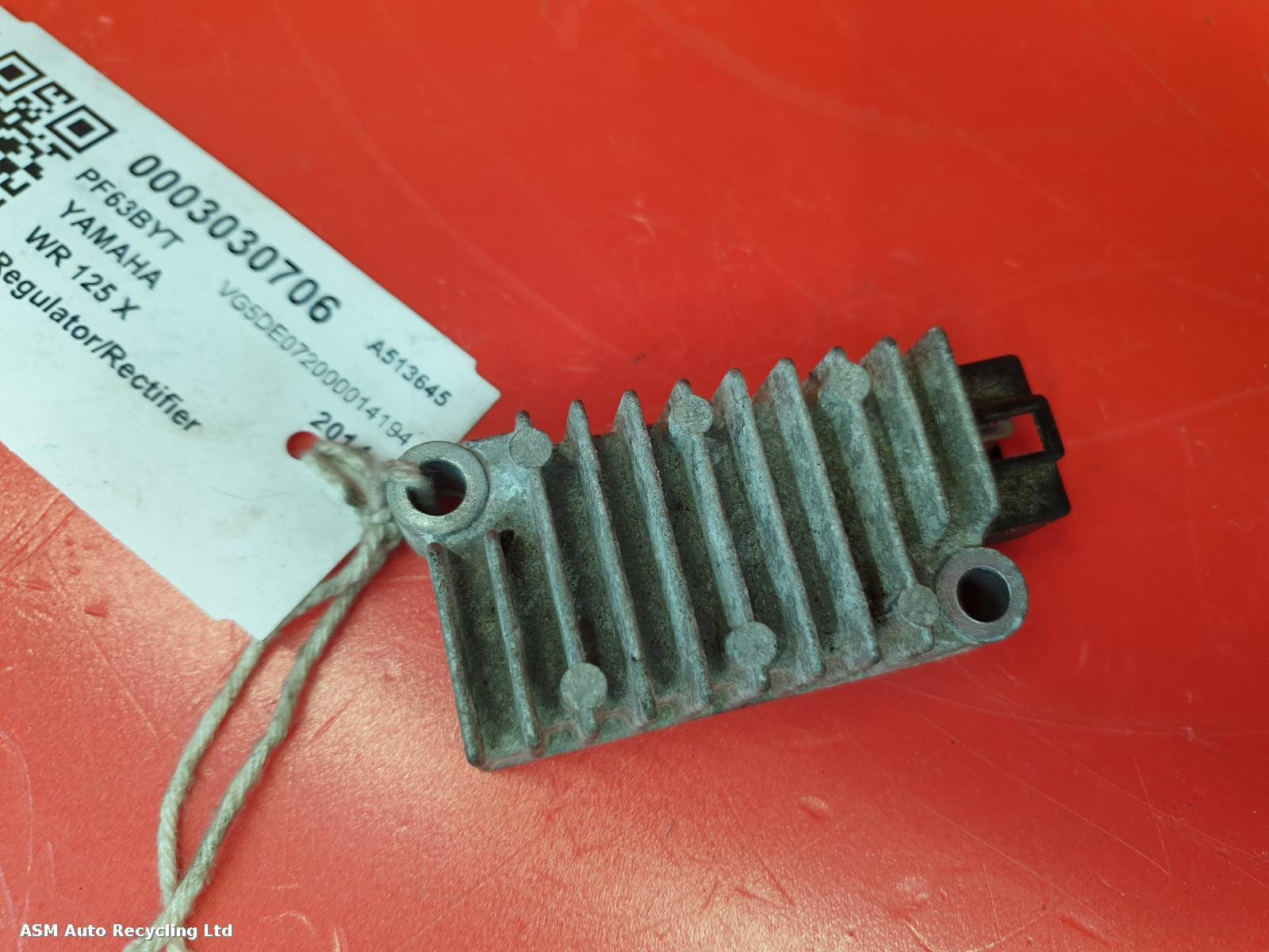 View Auto part Regulator/Rectifier Yamaha Wr 125 X 2014