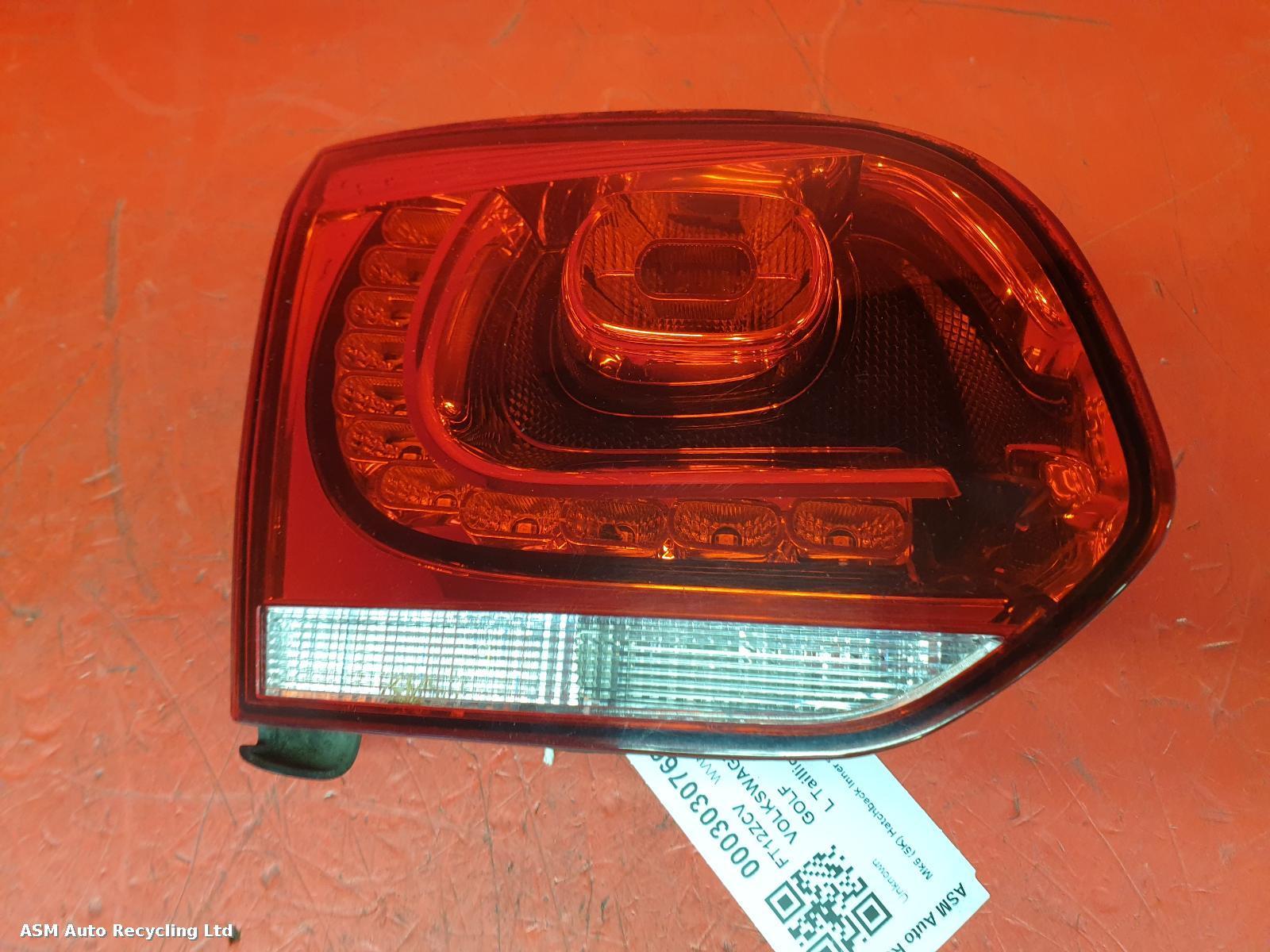 View Auto part L Taillight Volkswagen Golf 2012