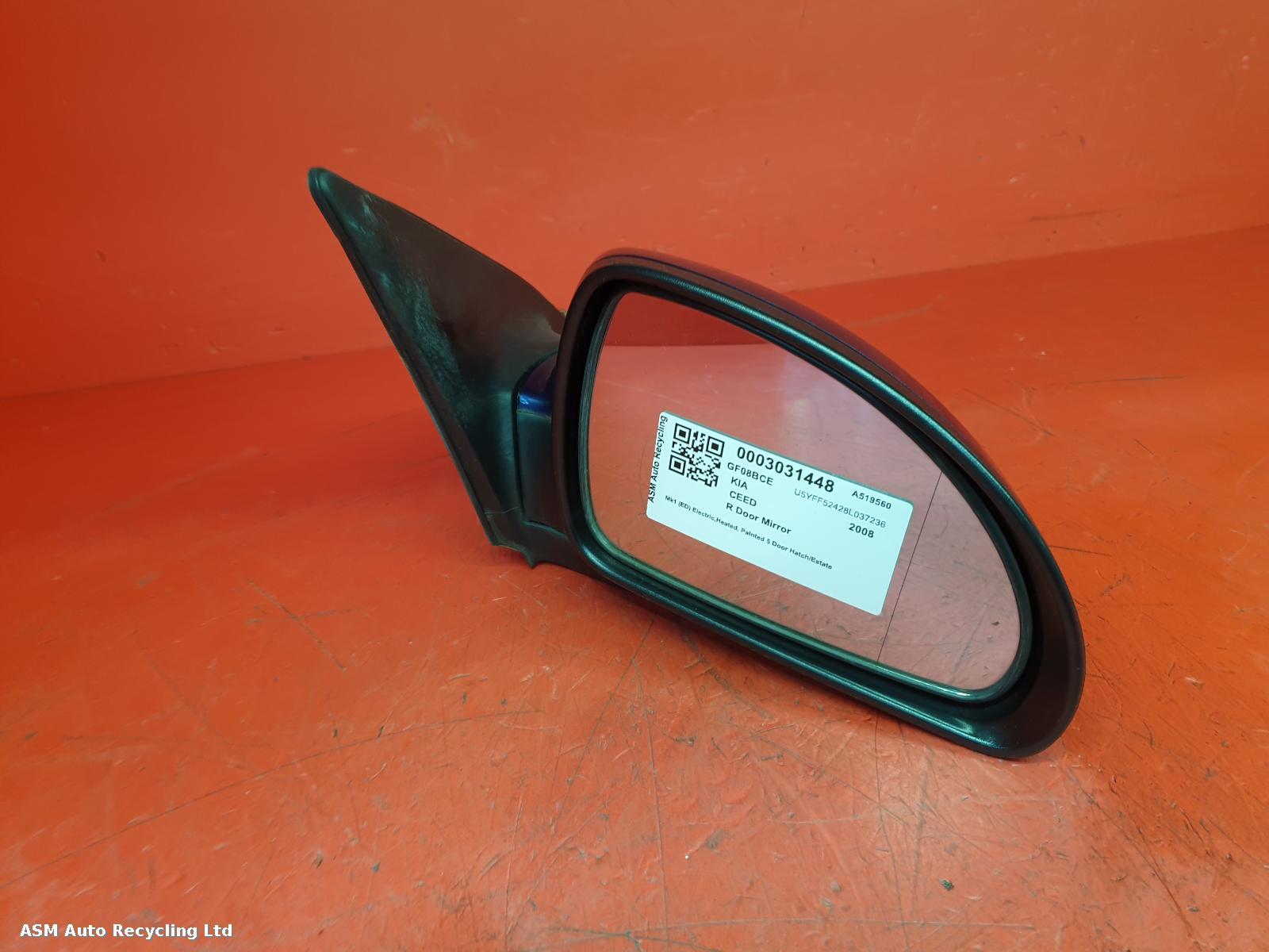 View Auto part R Door Mirror Kia Ceed 2008