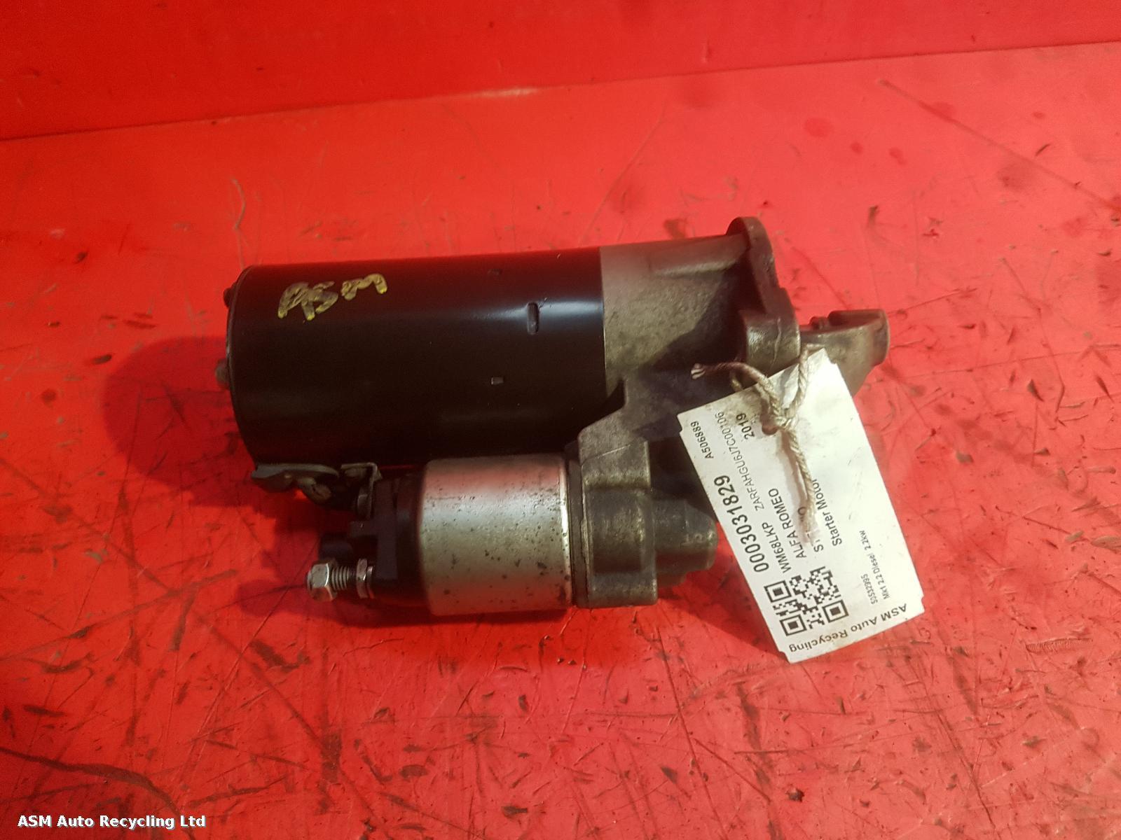 View Auto part Starter Motor Alfa Romeo Stelvio 2019