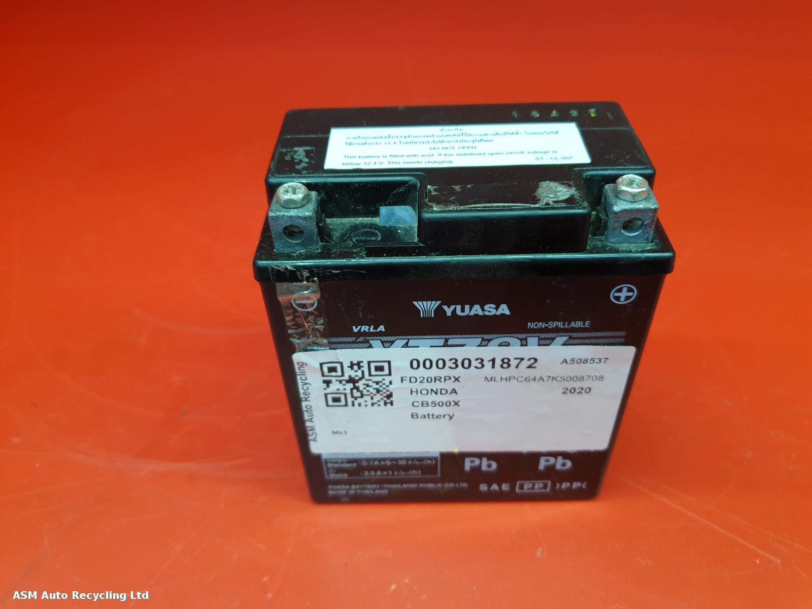 View Auto part Battery Honda Cb500x 2020