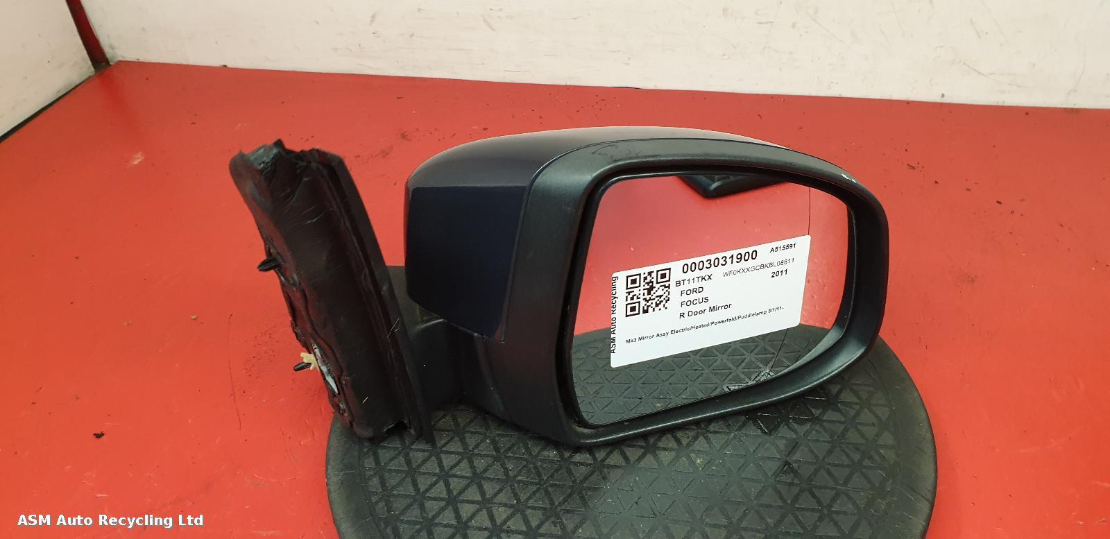 View Auto part R Door Mirror Ford Focus 2011
