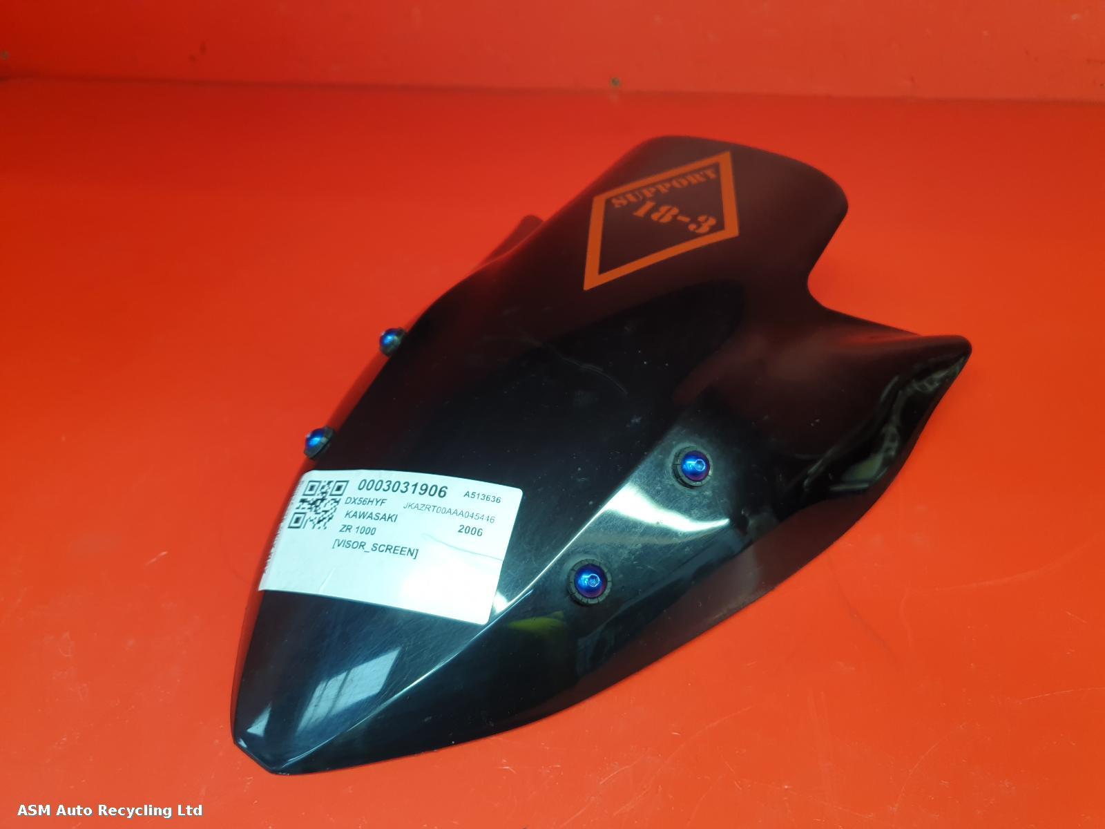 View Auto part Visor Screen Kawasaki Zr 1000 2006