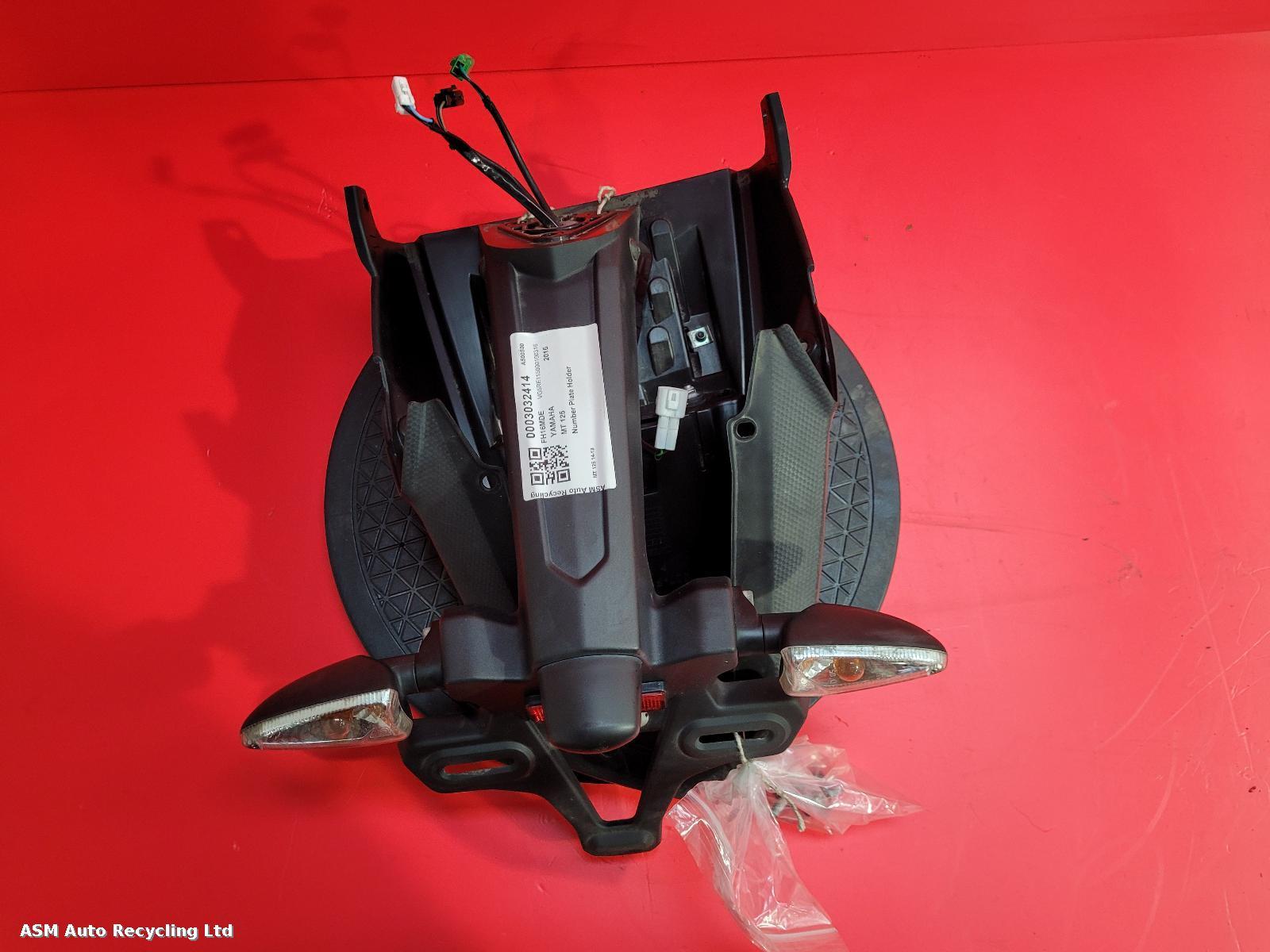 View Auto part Number Plate Holder Yamaha Mt 125 2016
