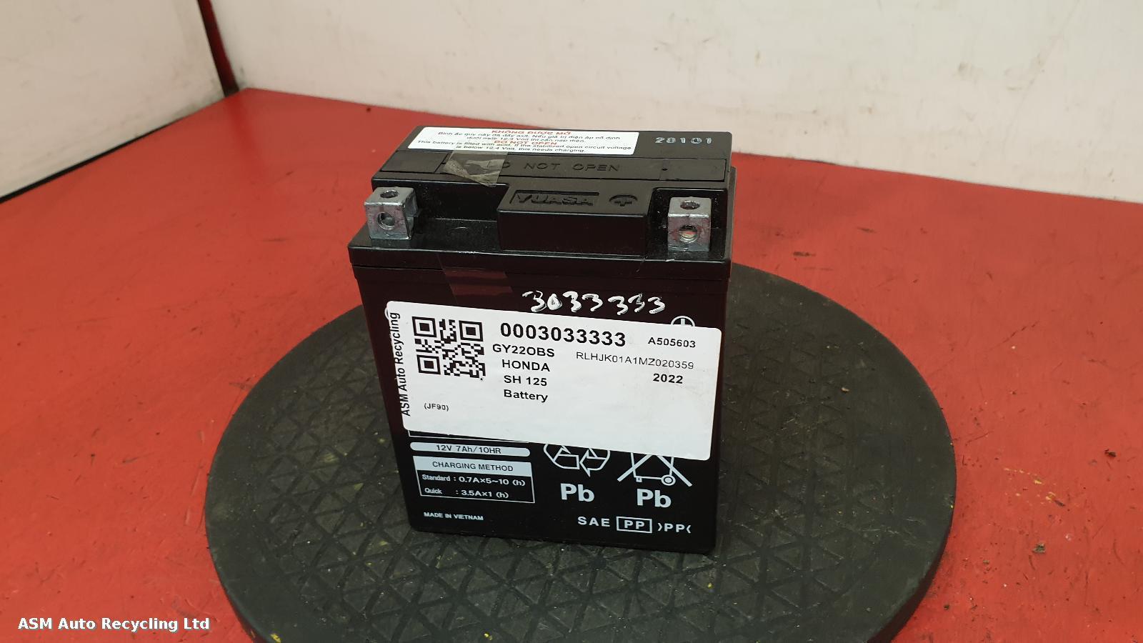 View Auto part Battery Honda Sh 125 2022