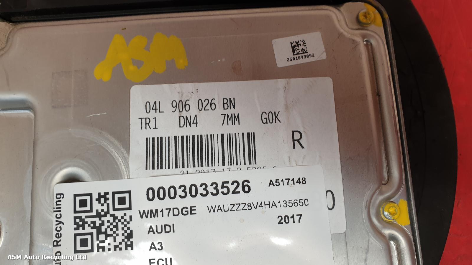 View Auto part ECU Audi A3 2017