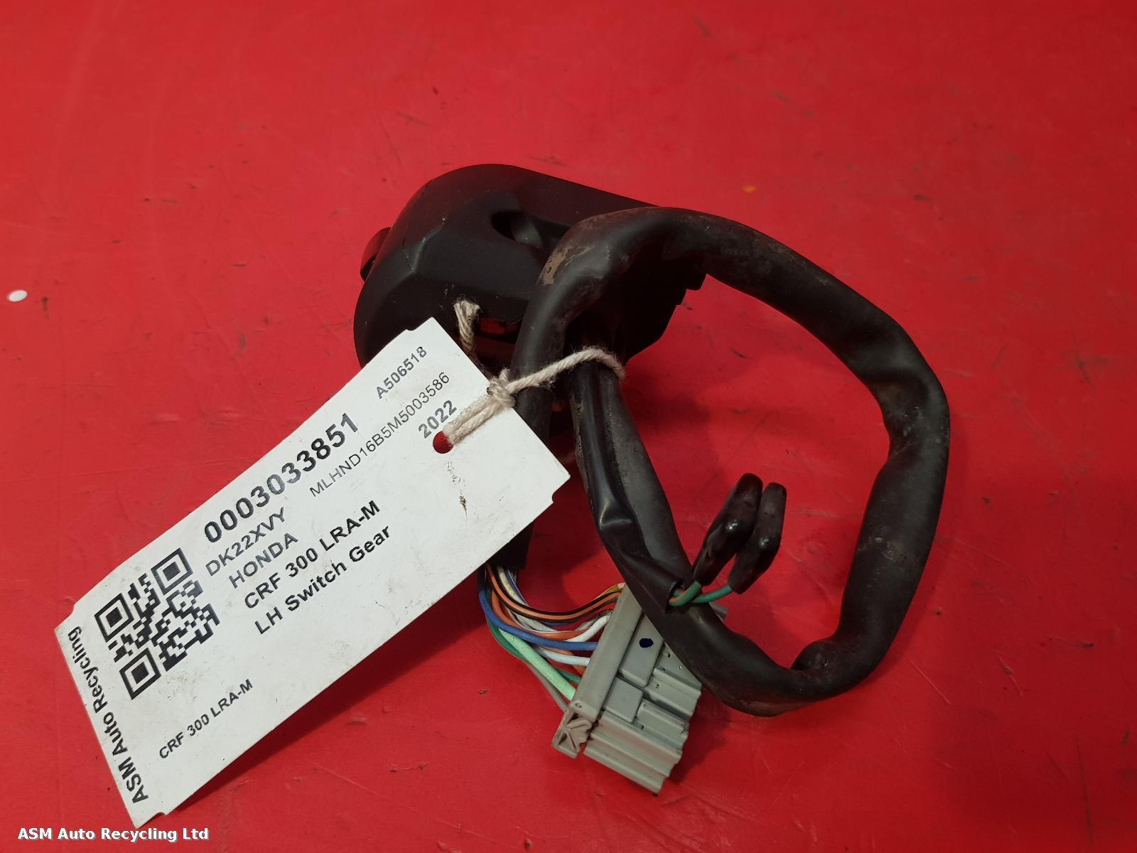 View Auto part LH Switch Gear Honda Crf 300 Lra-m 2022