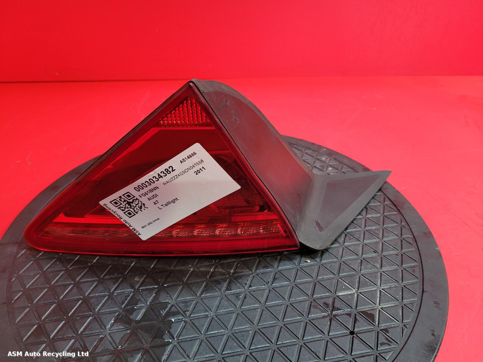 View Auto part L Taillight Audi A7 2011