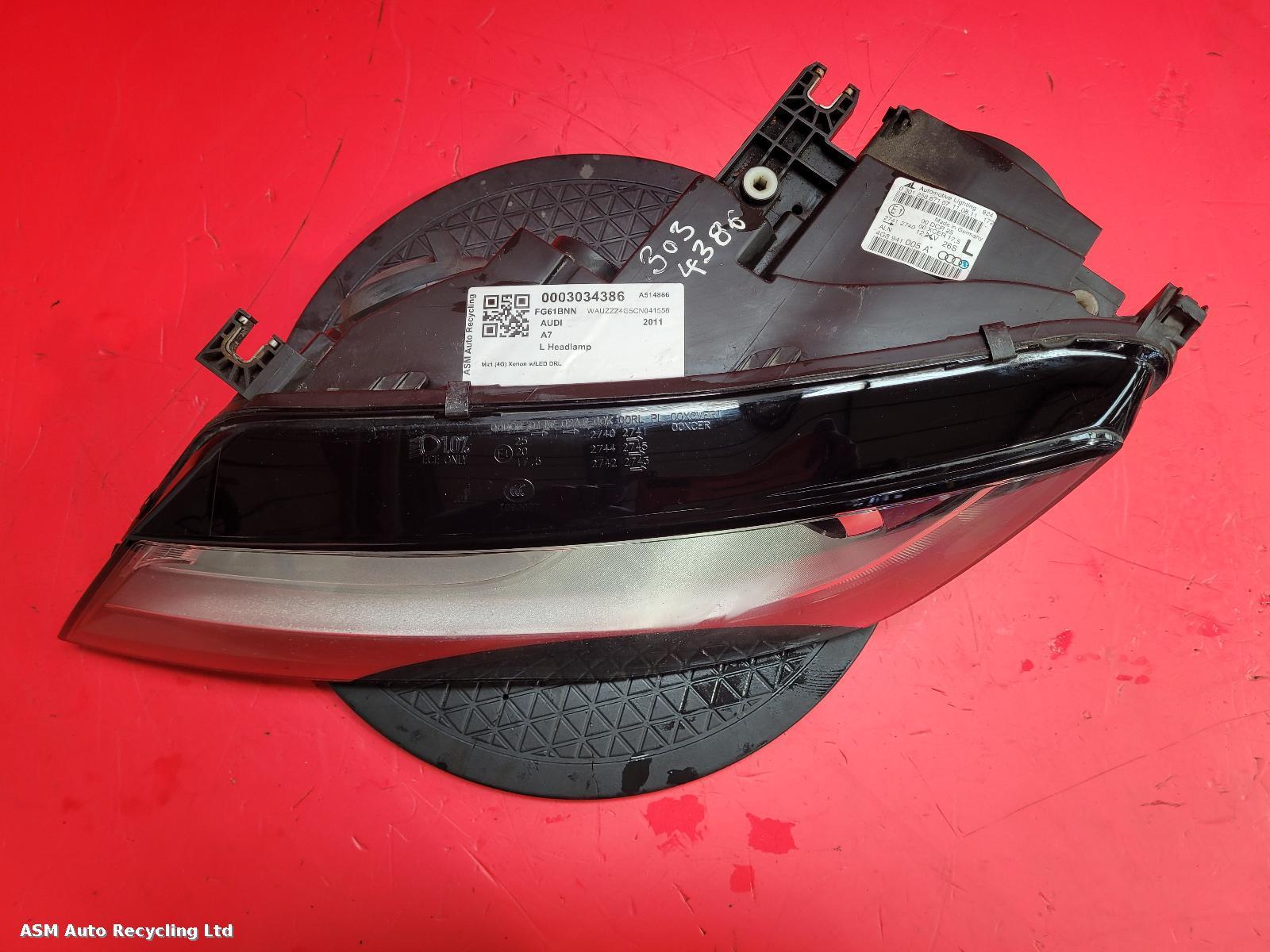 View Auto part L Headlamp Audi A7 2011