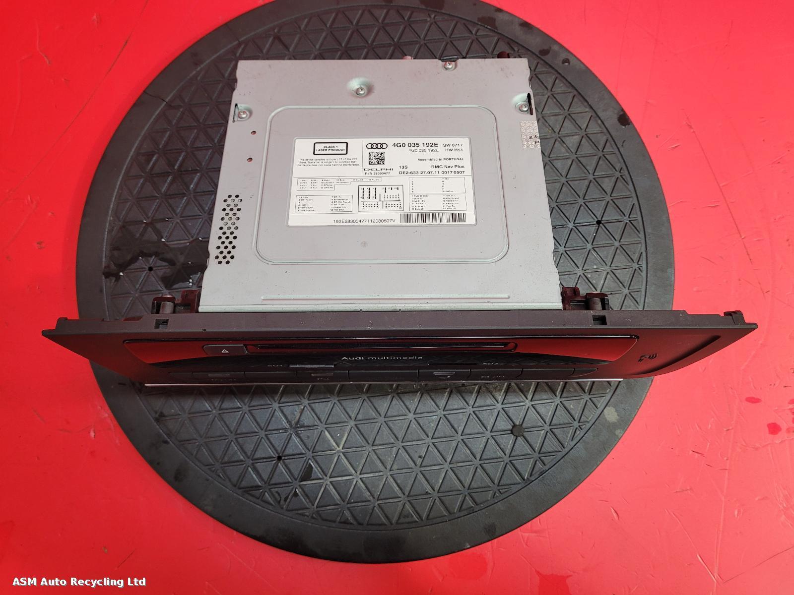 View Auto part CD Changer Audi A7 2011