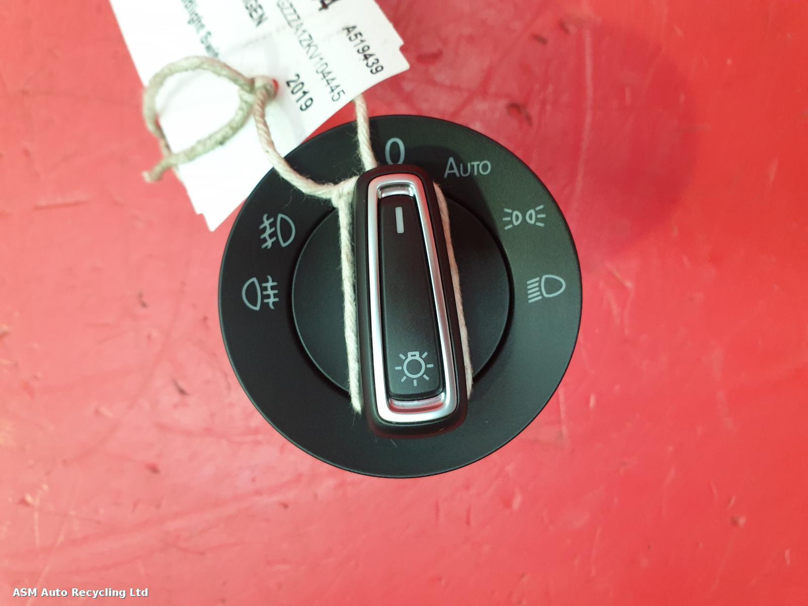 View Auto part Headlight Switch Volkswagen T-roc 2019