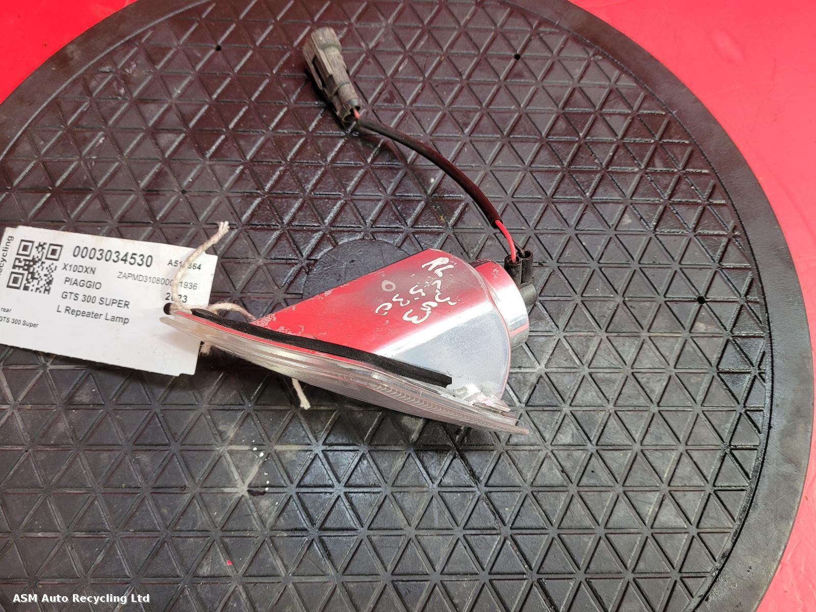 View Auto part L Repeater Lamp Piaggio Gts 300 Super 2023