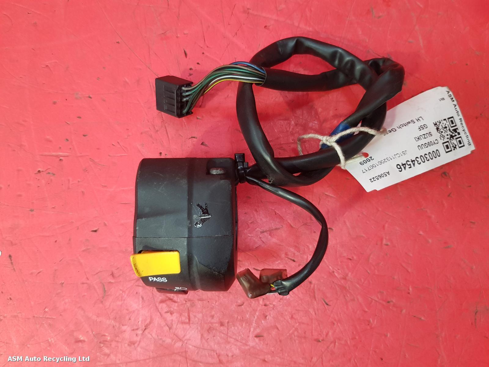 View Auto part LH Switch Gear Suzuki Gsf 2009