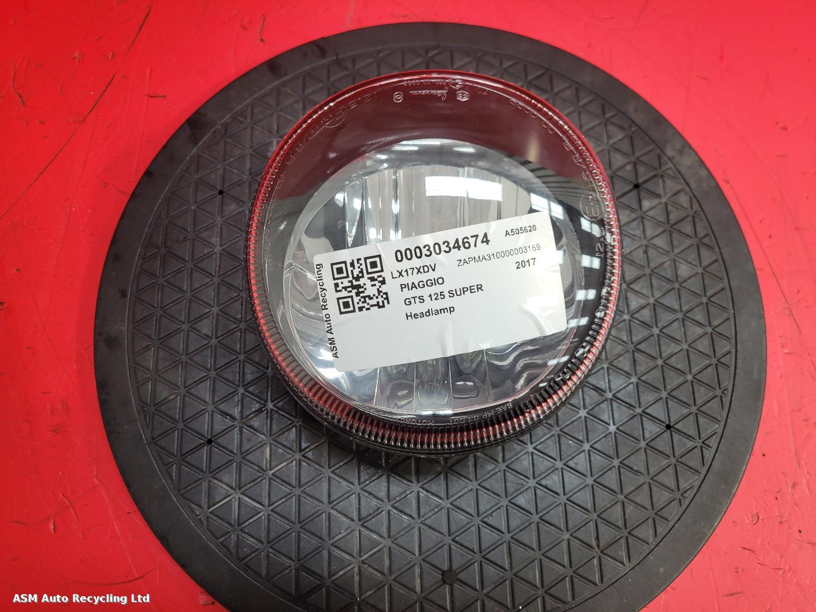 View Auto part Headlamp Piaggio Gts 125 Super 2017