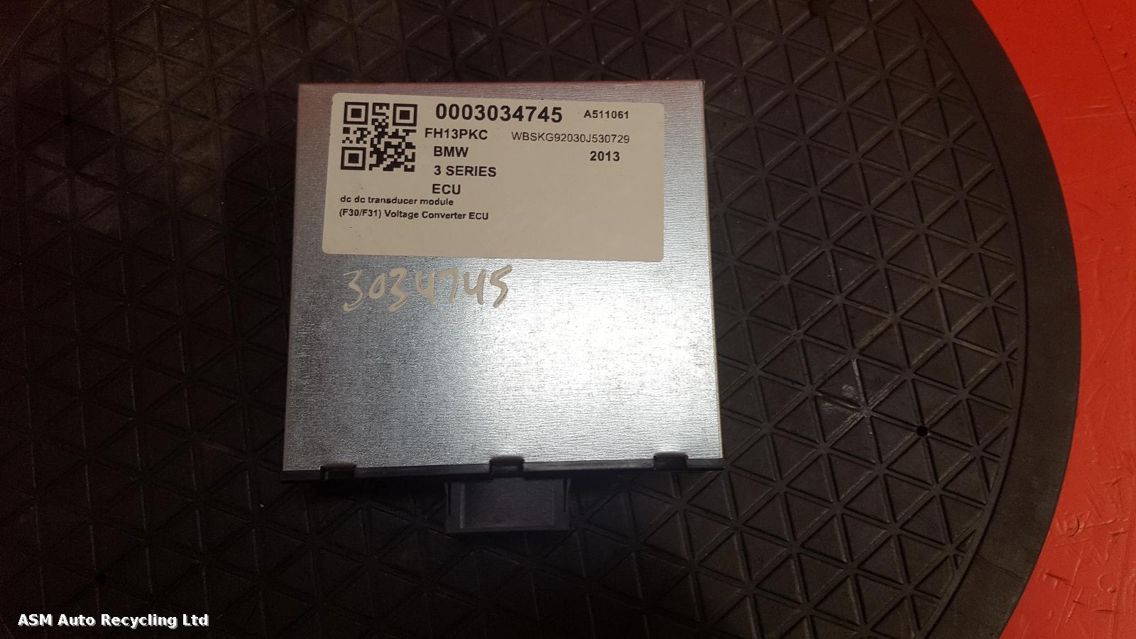 View Auto part ECU Bmw 3 Series 2013